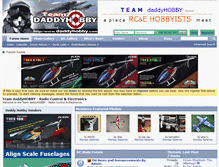Tablet Screenshot of daddyhobby.com